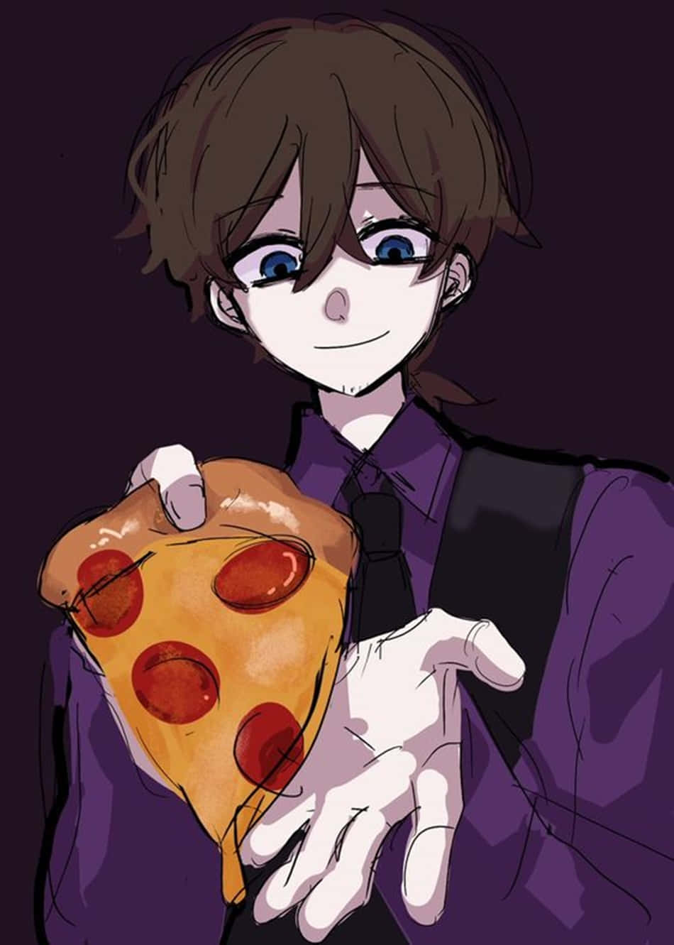 William Afton Five Nights At Freddy's Pizz Background