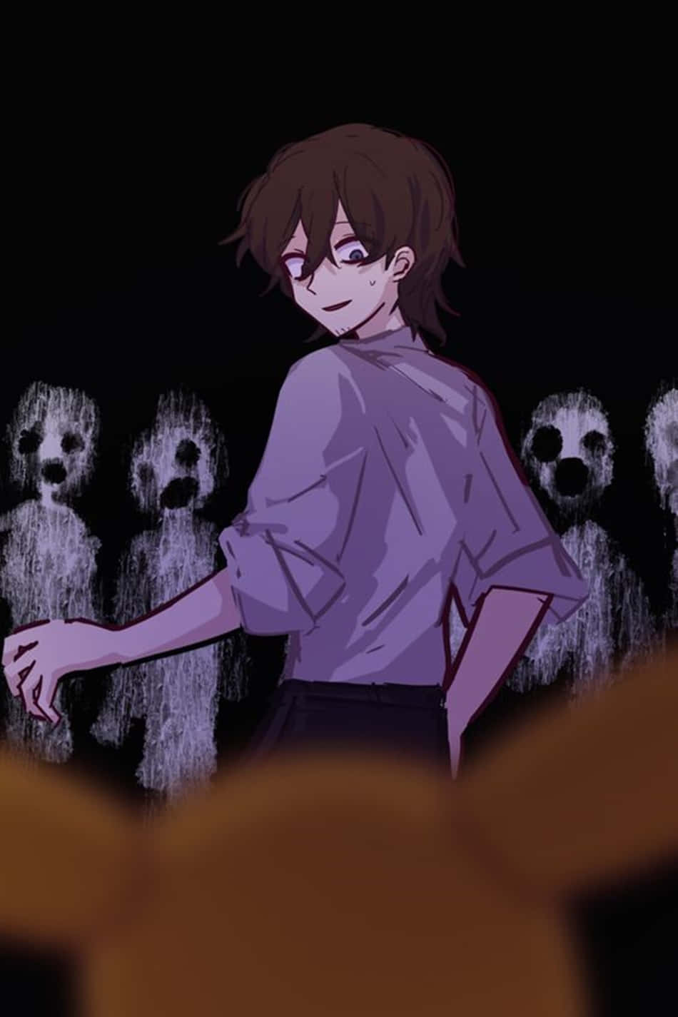 Download William Afton Anime Boy Five Nights At Freddy's Wallpaper