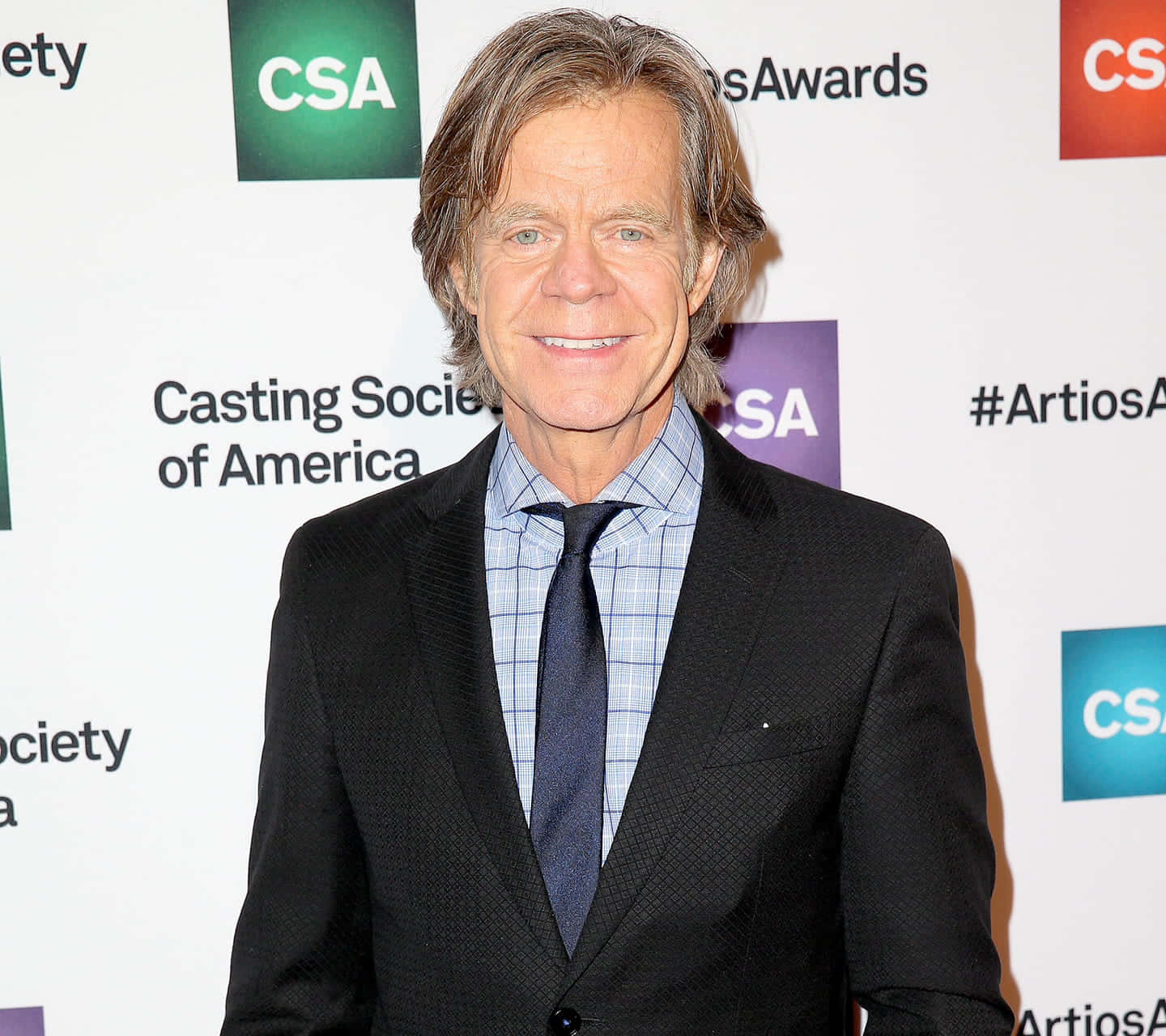 A portrait of William H. Macy, the talented American actor and director Wallpaper