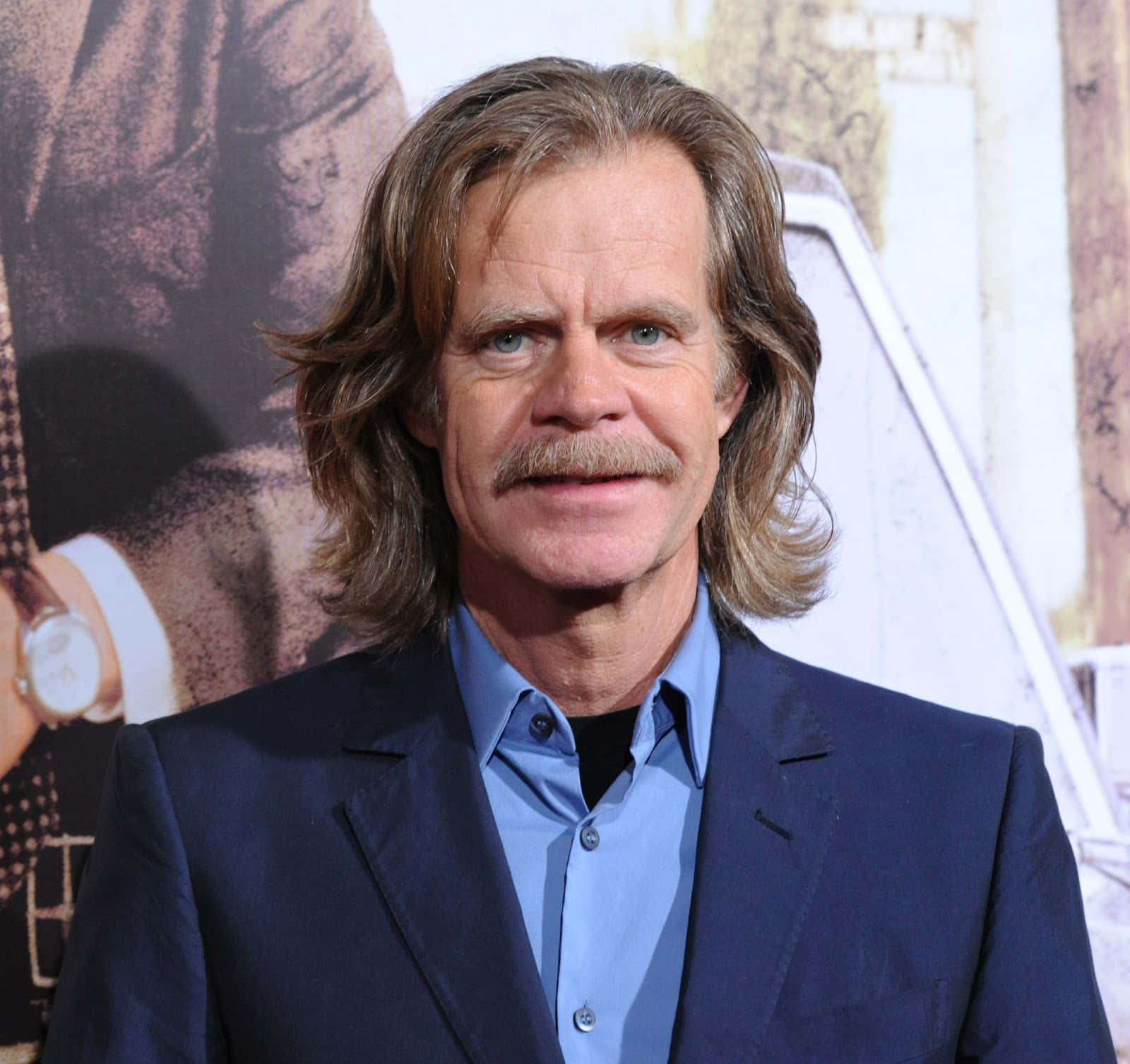 The versatile William H. Macy in a candid moment Wallpaper