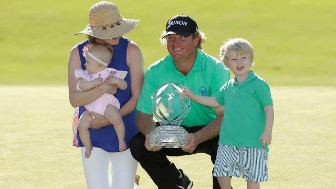 William Mcgirt With His Family Wallpaper