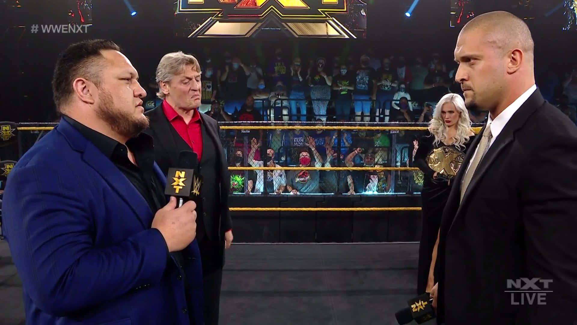 William Regal Samoa Joe Karrion Kross WWE NXT Billedtekst Wallpaper