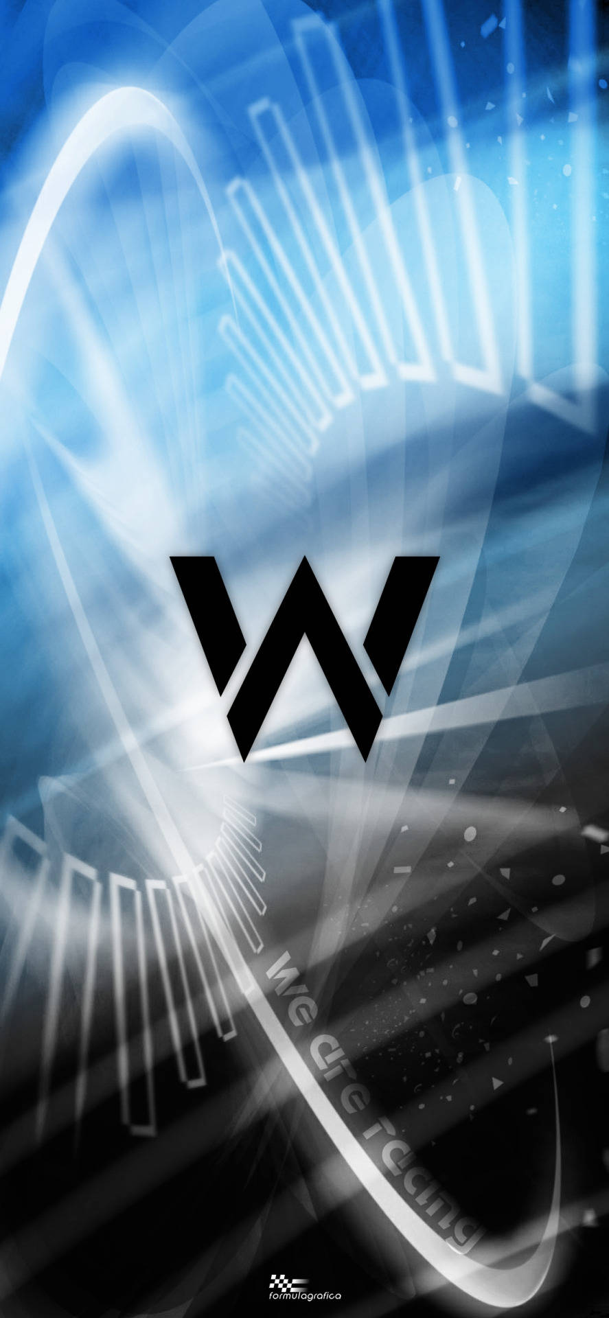 Williamsschwarzes Logo Wallpaper