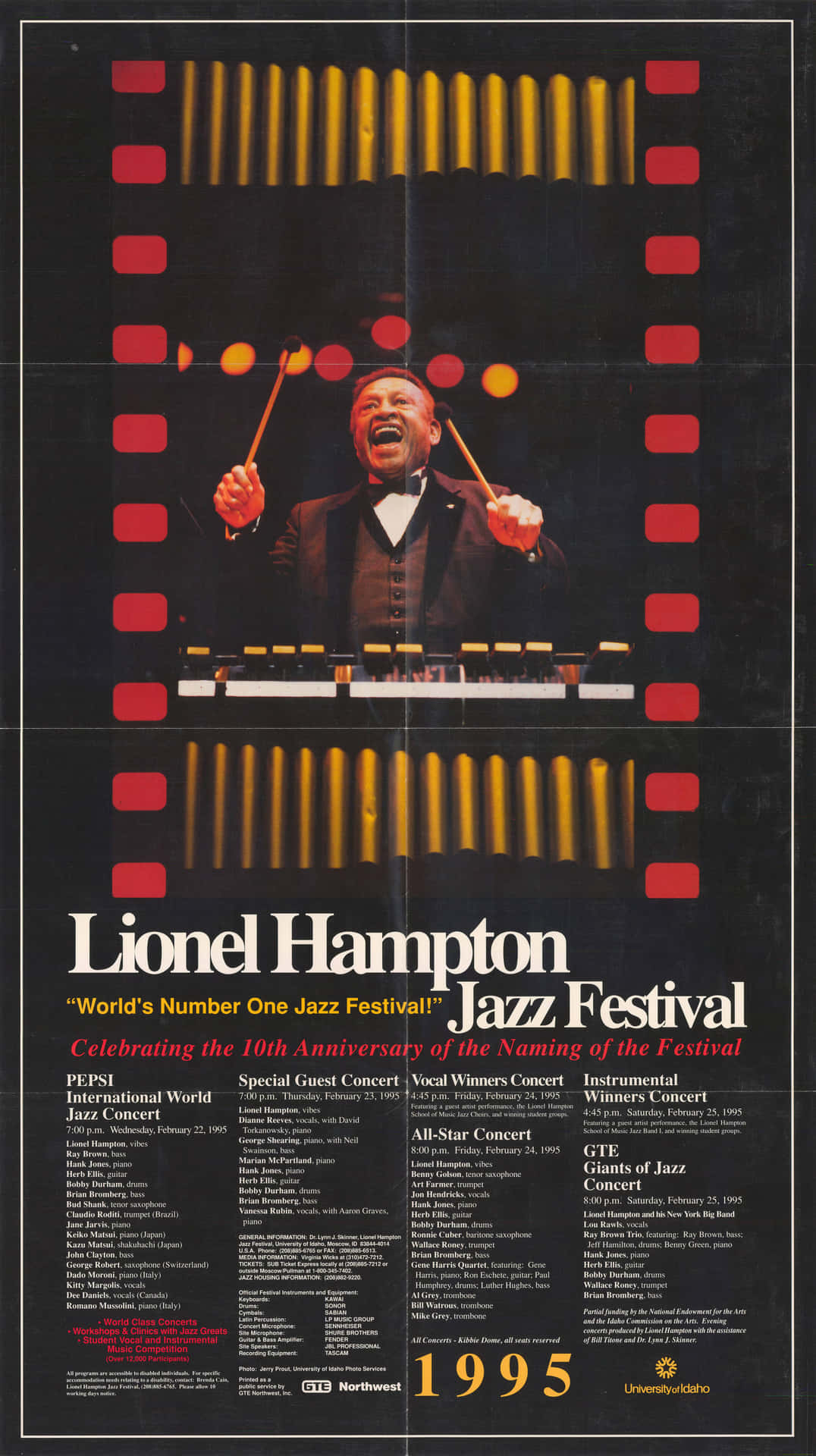 Vilje Lionel Hampton Big Band Wallpaper