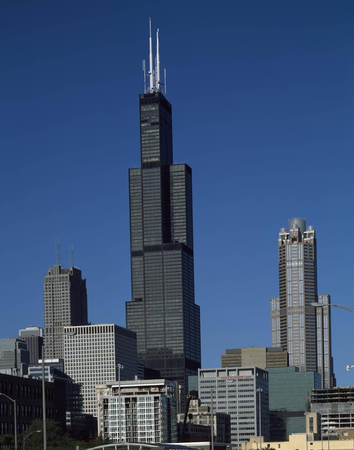 Willis Tower Chicago Observation Deck Wallpaper