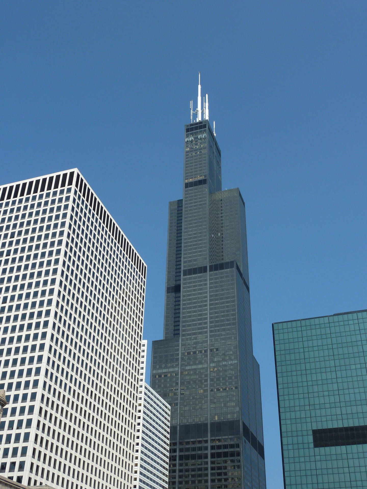 Willis Tower Famous Tourist Attraction Wallpaper