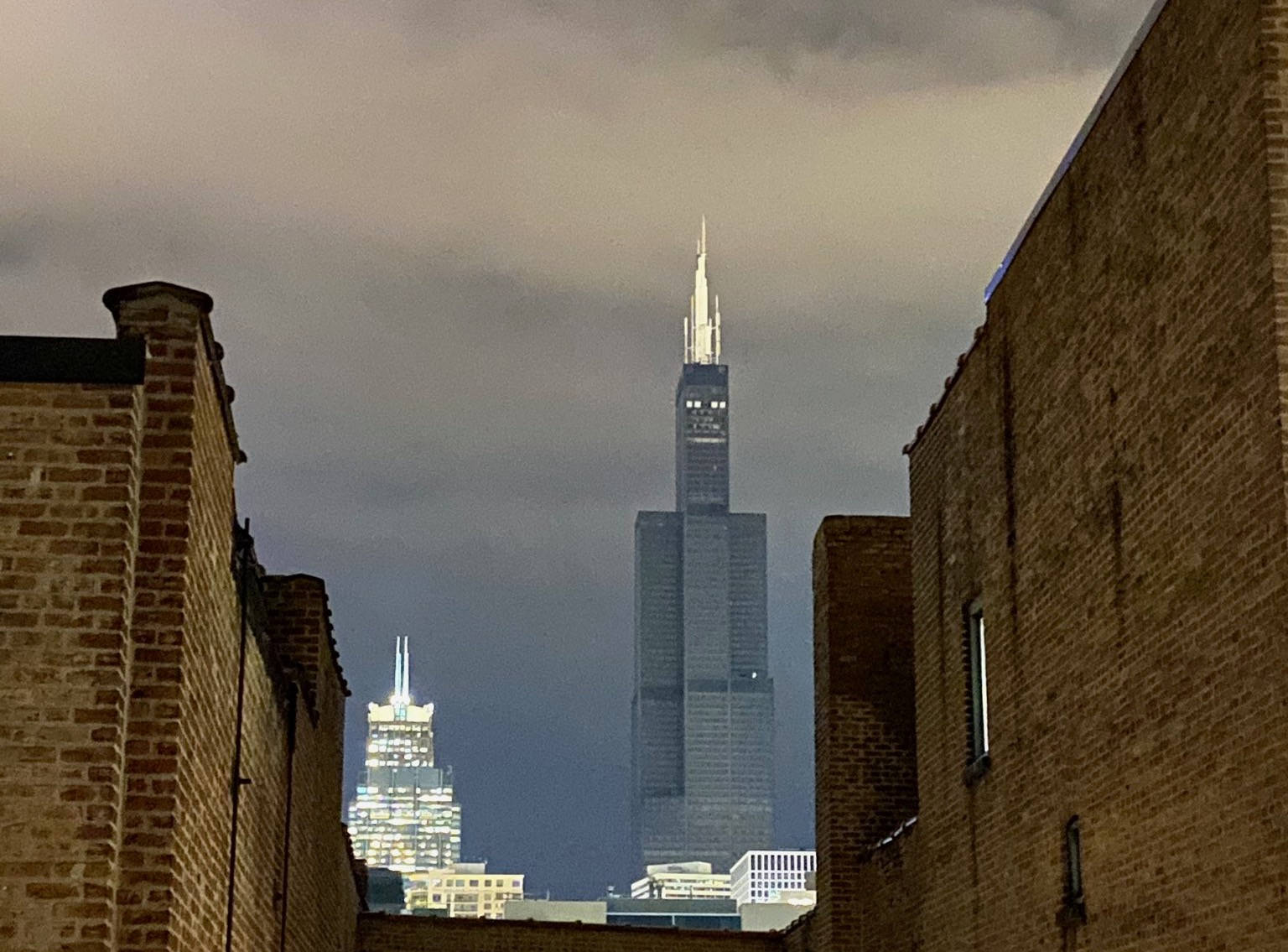 Willis Tower Power Outage Wallpaper