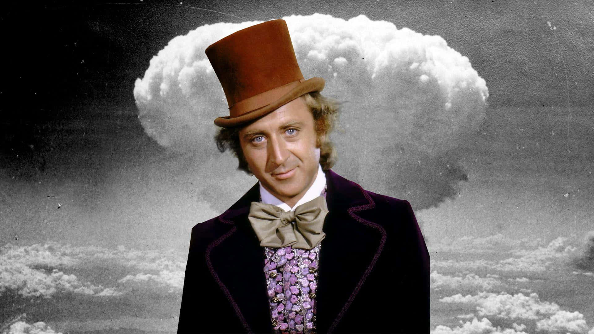 Willy Wonka Cloud Backdrop Wallpaper