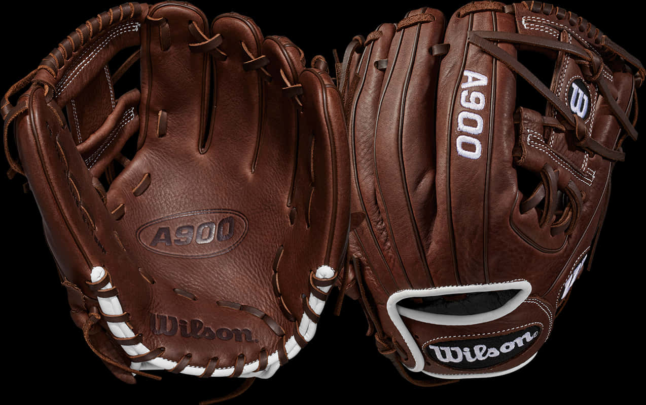 Wilson A900 Baseball Gloves PNG