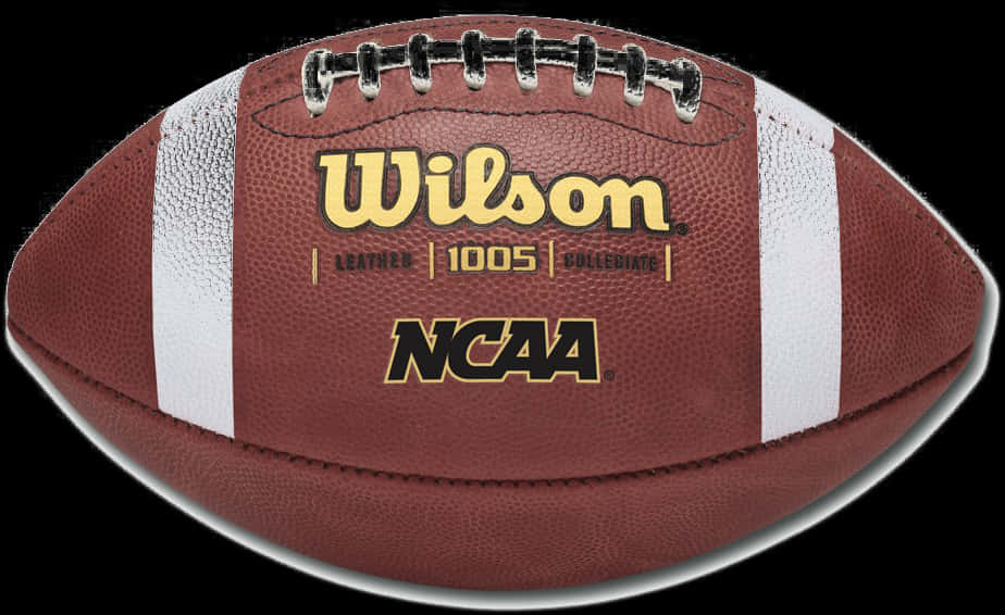 Wilson N C A A Collegiate Football PNG