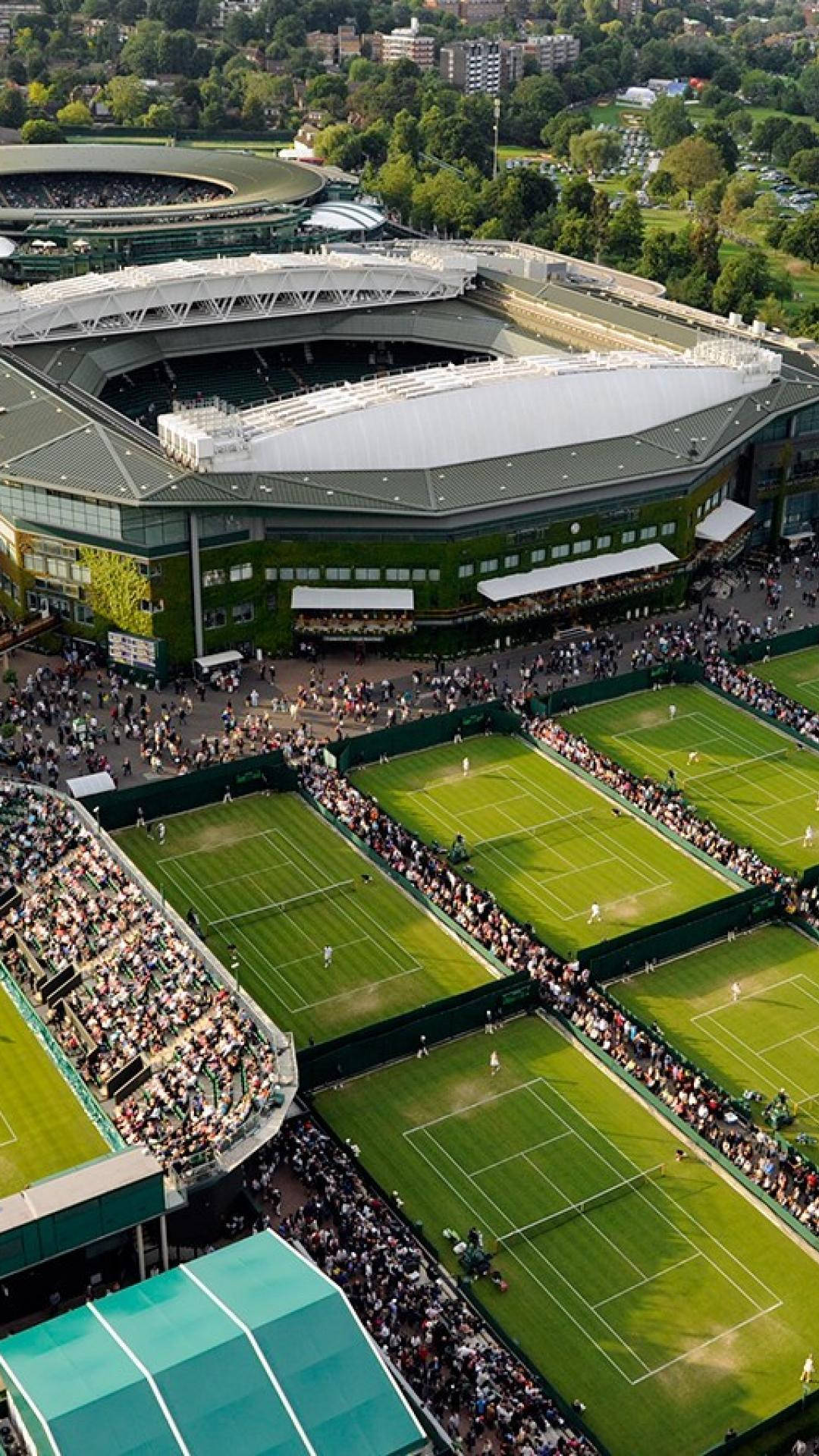 Fotografíade Wimbledon Vista Desde Las Alturas. Fondo de pantalla