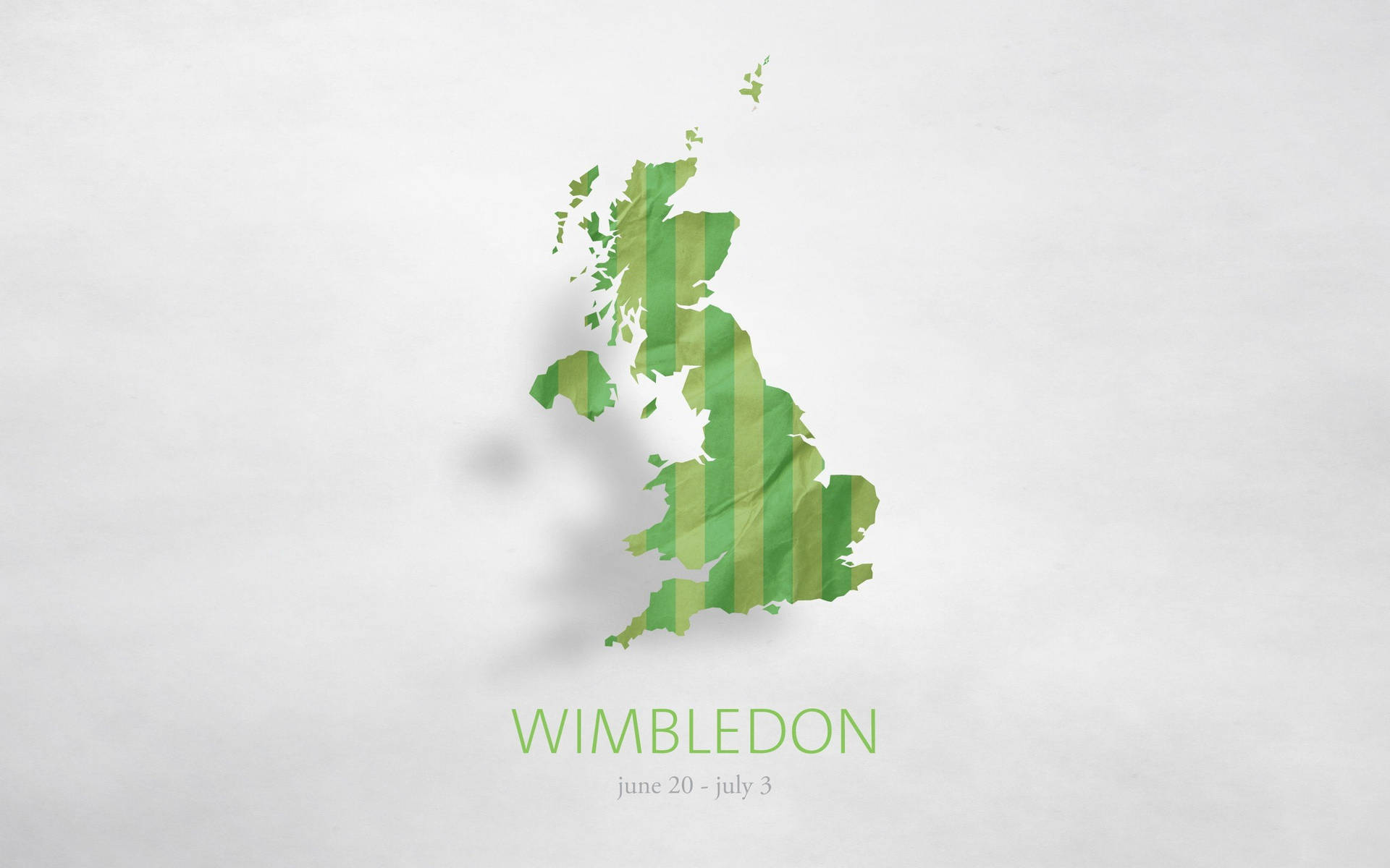 Wimbledon Kort Over England Tapet Wallpaper