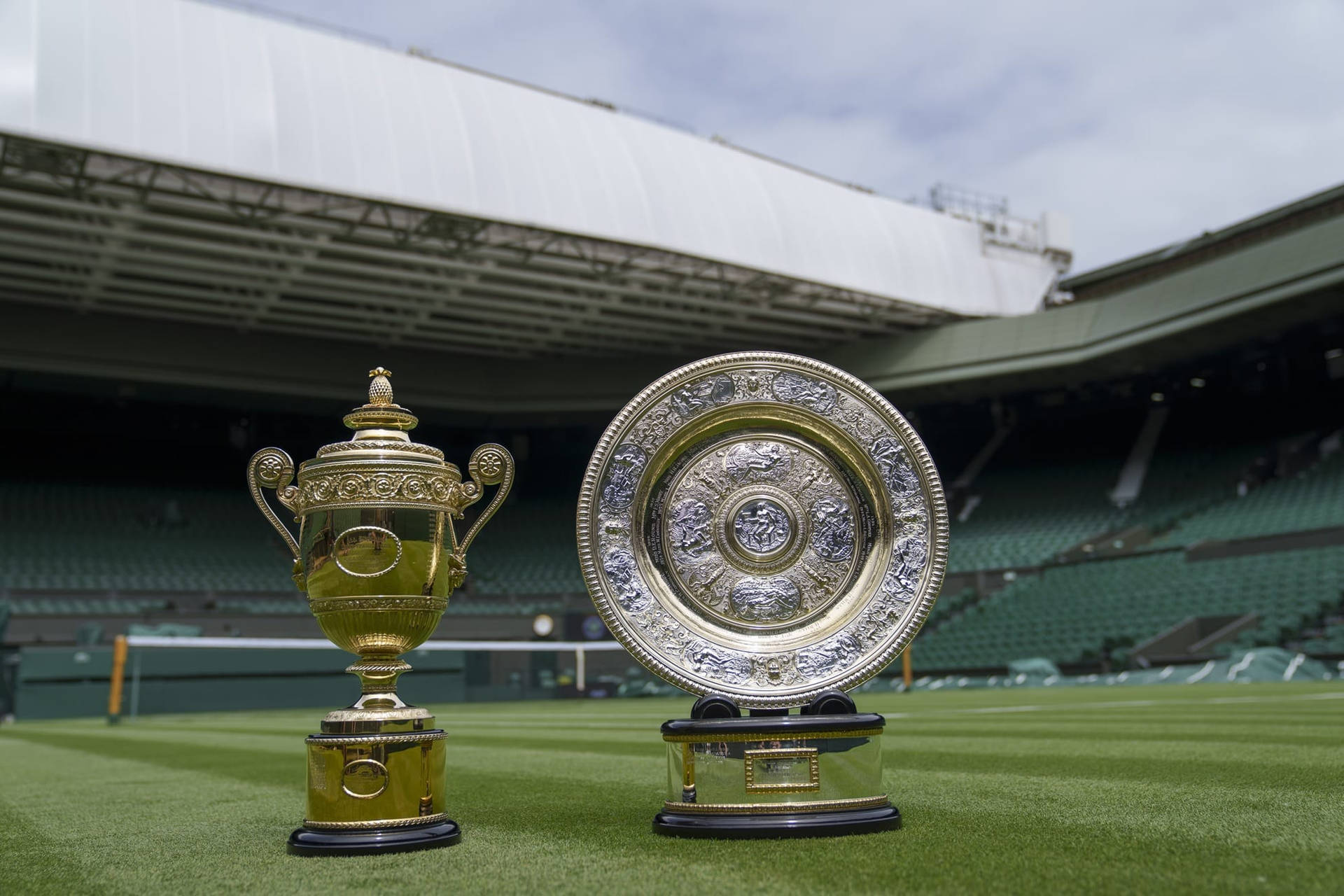 Trofeoy Placa De Wimbledon Fondo de pantalla