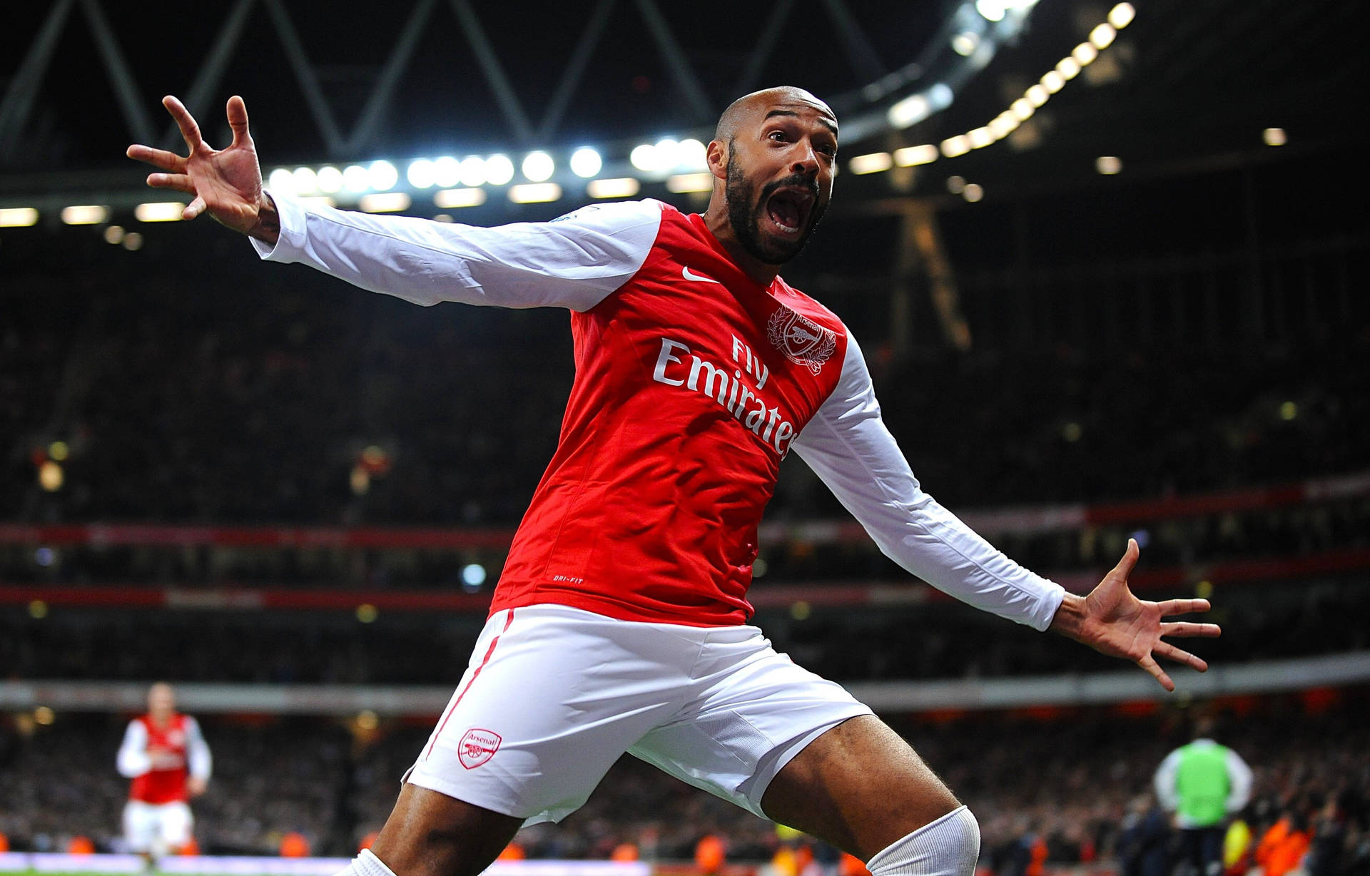 Vær vinderen for Thierry Henry og Arsenal FC Wallpaper