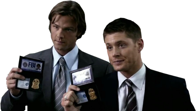 Winchester Brothers F B I Impersonation PNG