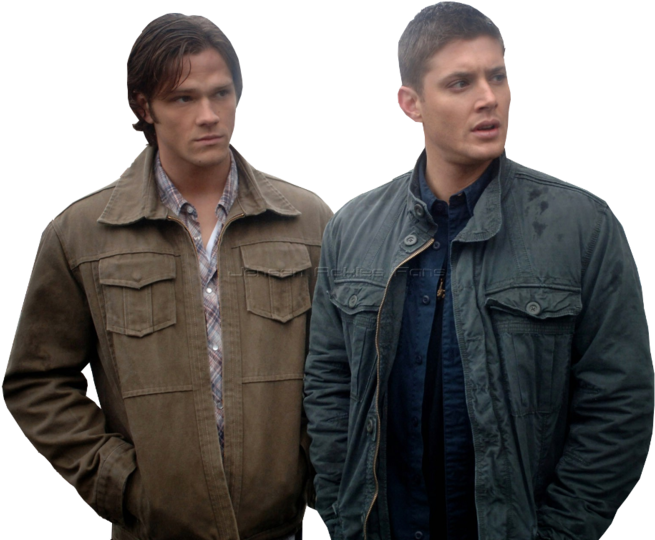 Winchester Brothers Standing Together PNG