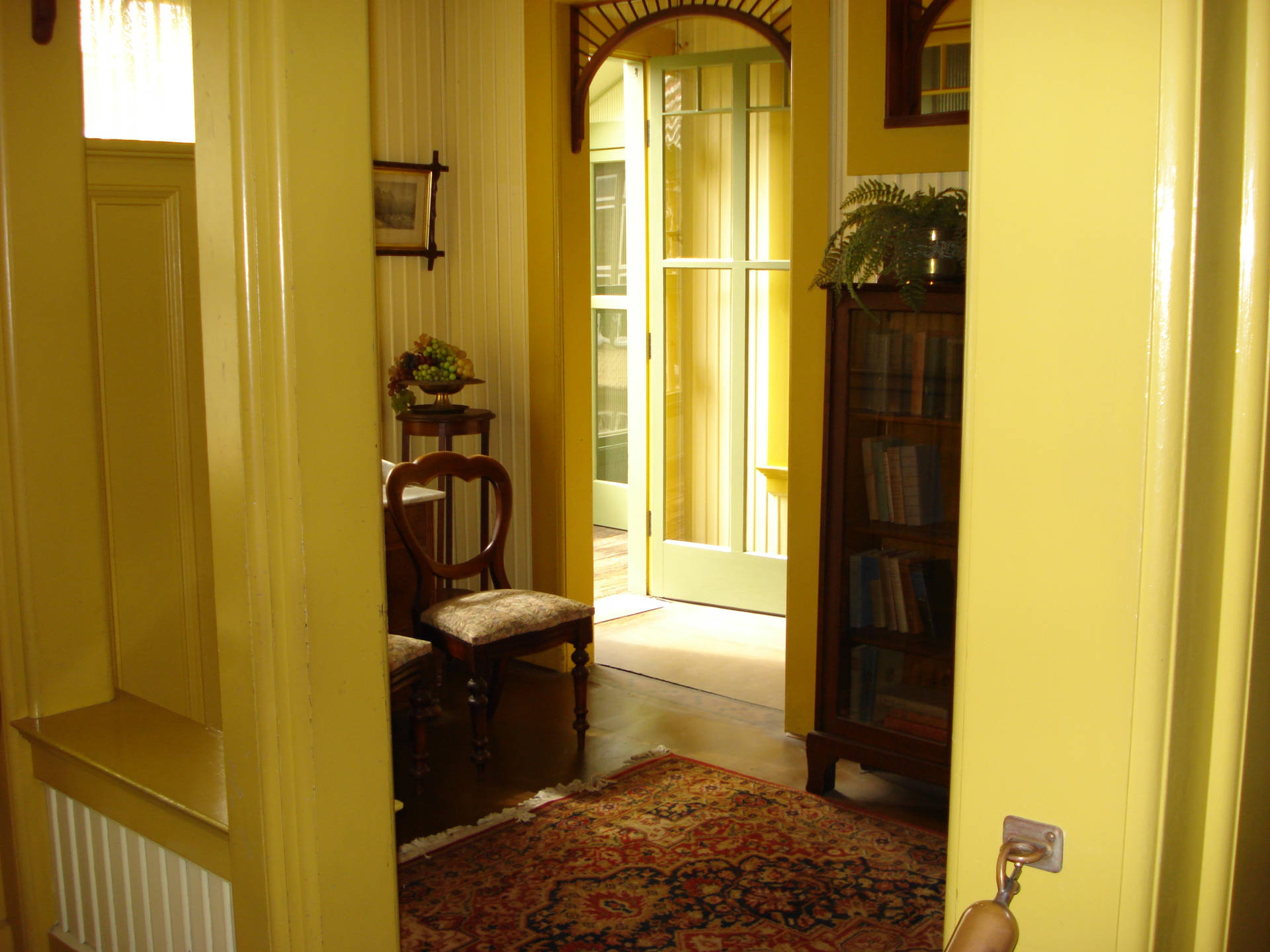 Winchester Mystery House Yellow Interior Picture