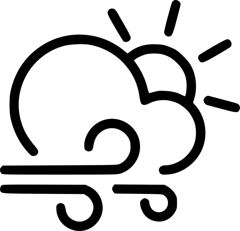 Wind Symbol Illustration PNG