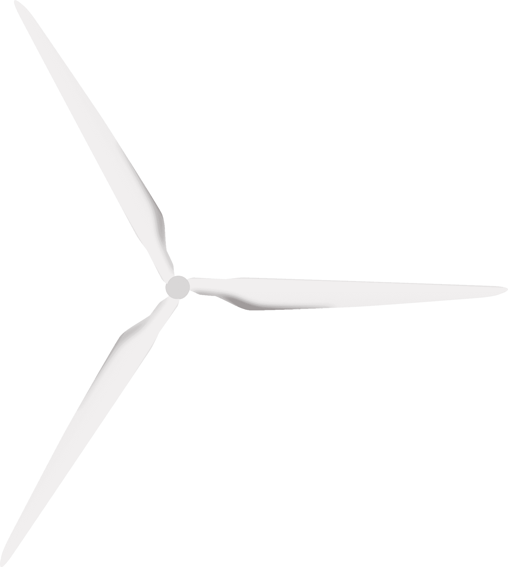 Wind Turbine Blades Aerial View PNG