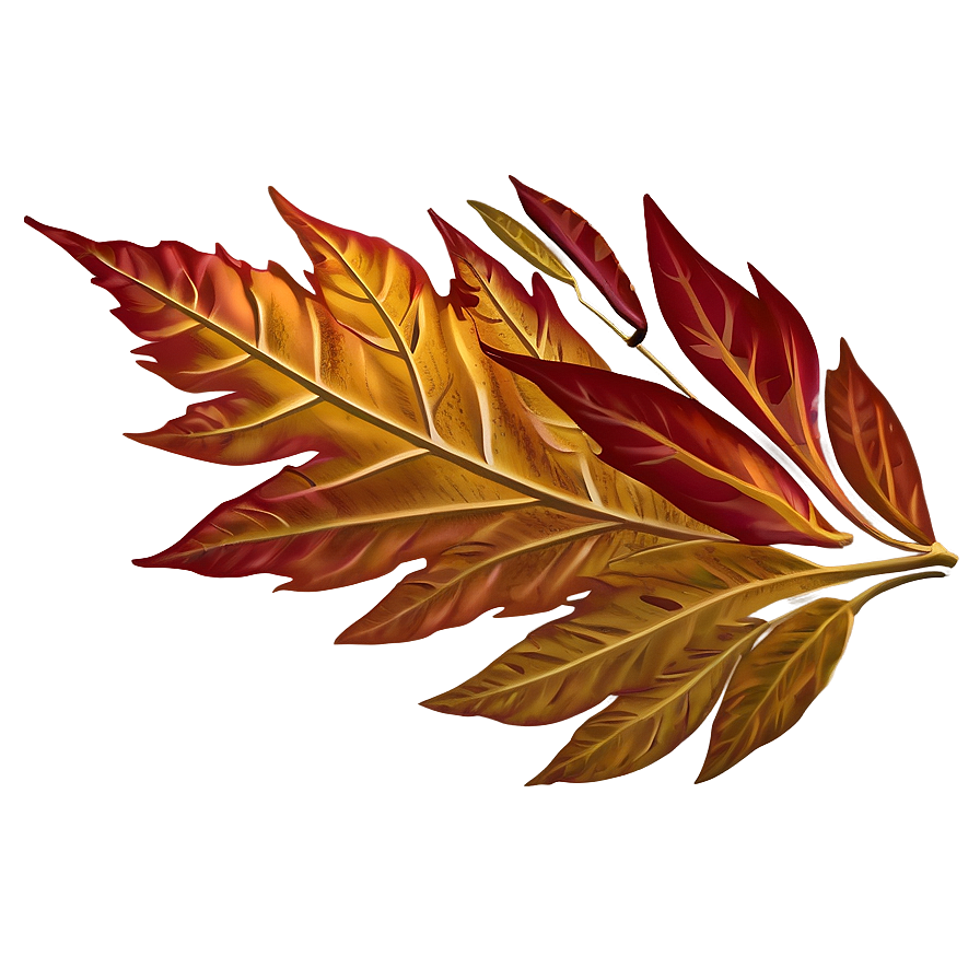 Windblown Fall Leaves Png Uww PNG