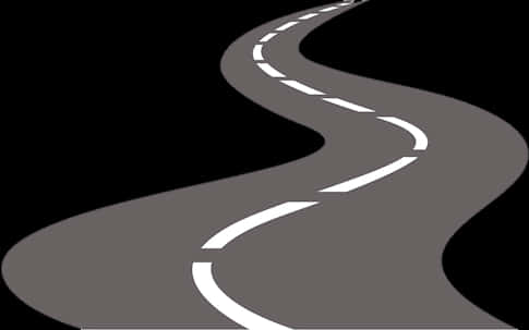 Winding Road Clipart PNG