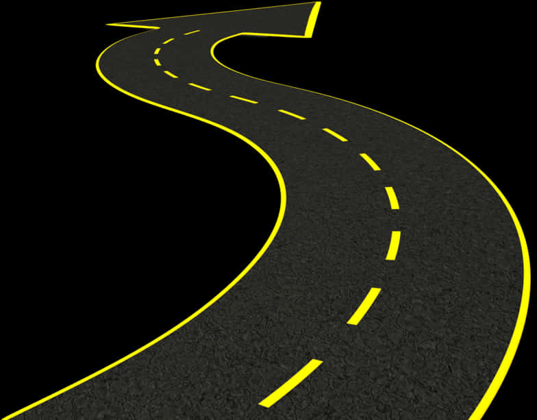 Winding Road Clipart PNG