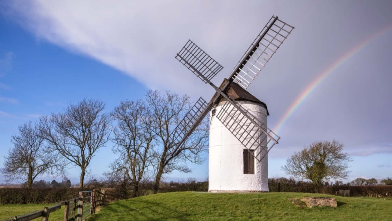 Captivating Windmill Landscape