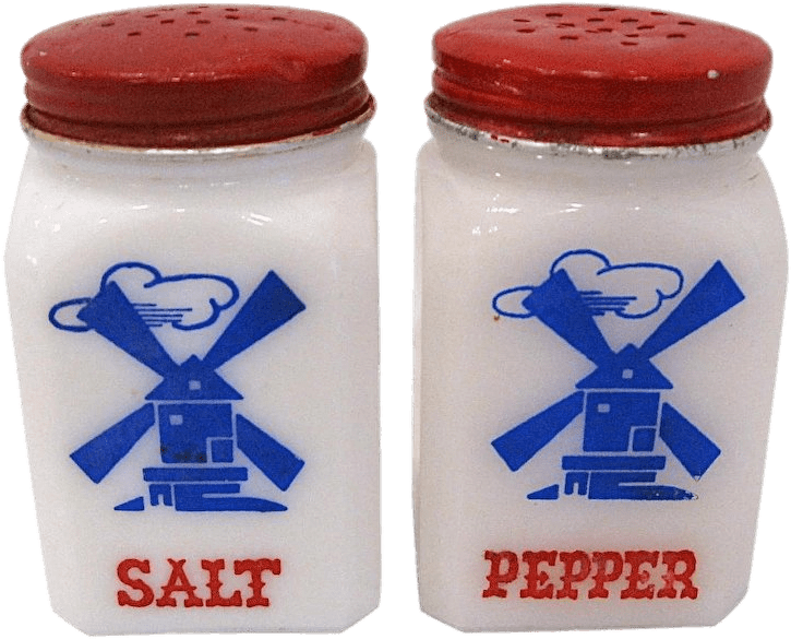 Windmill Saltand Pepper Shakers PNG