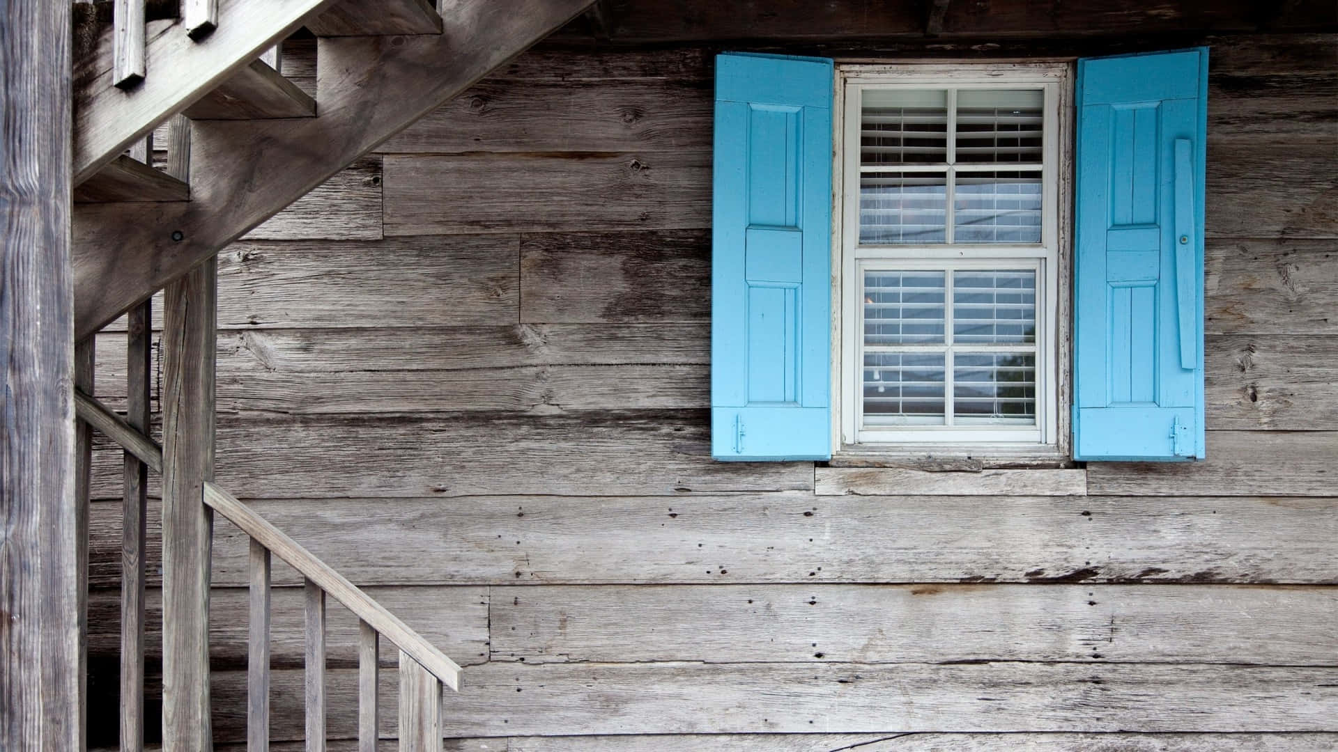 Window Wood Planks House Wallpaper
