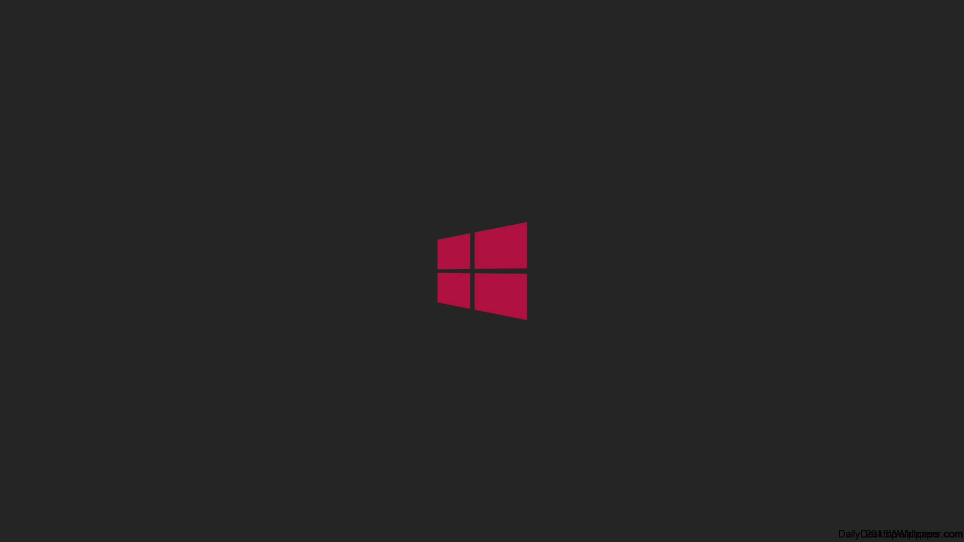 Simple Fuchsia Logo Windows 1 Wallpaper