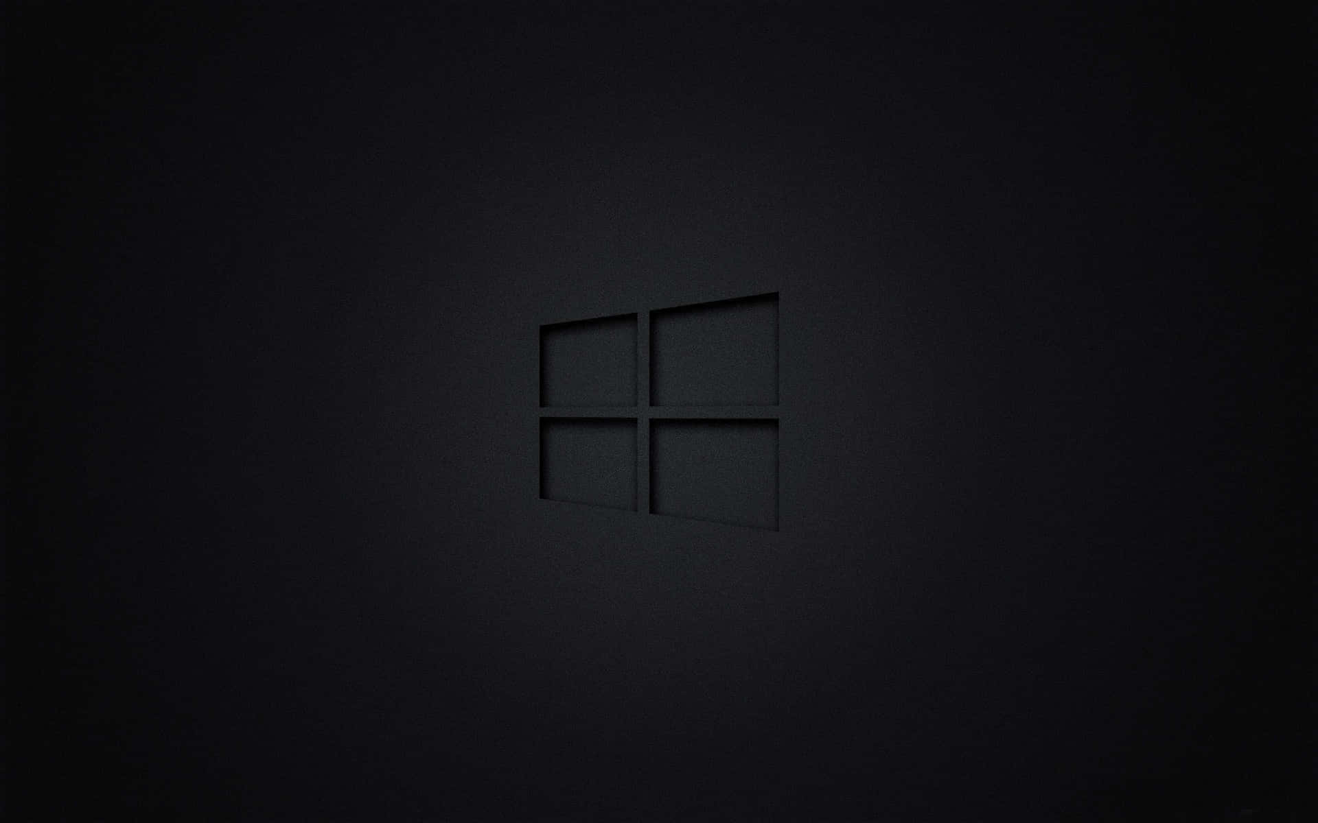 Sleek And Minimalist Black Windows 1 Wallpaper