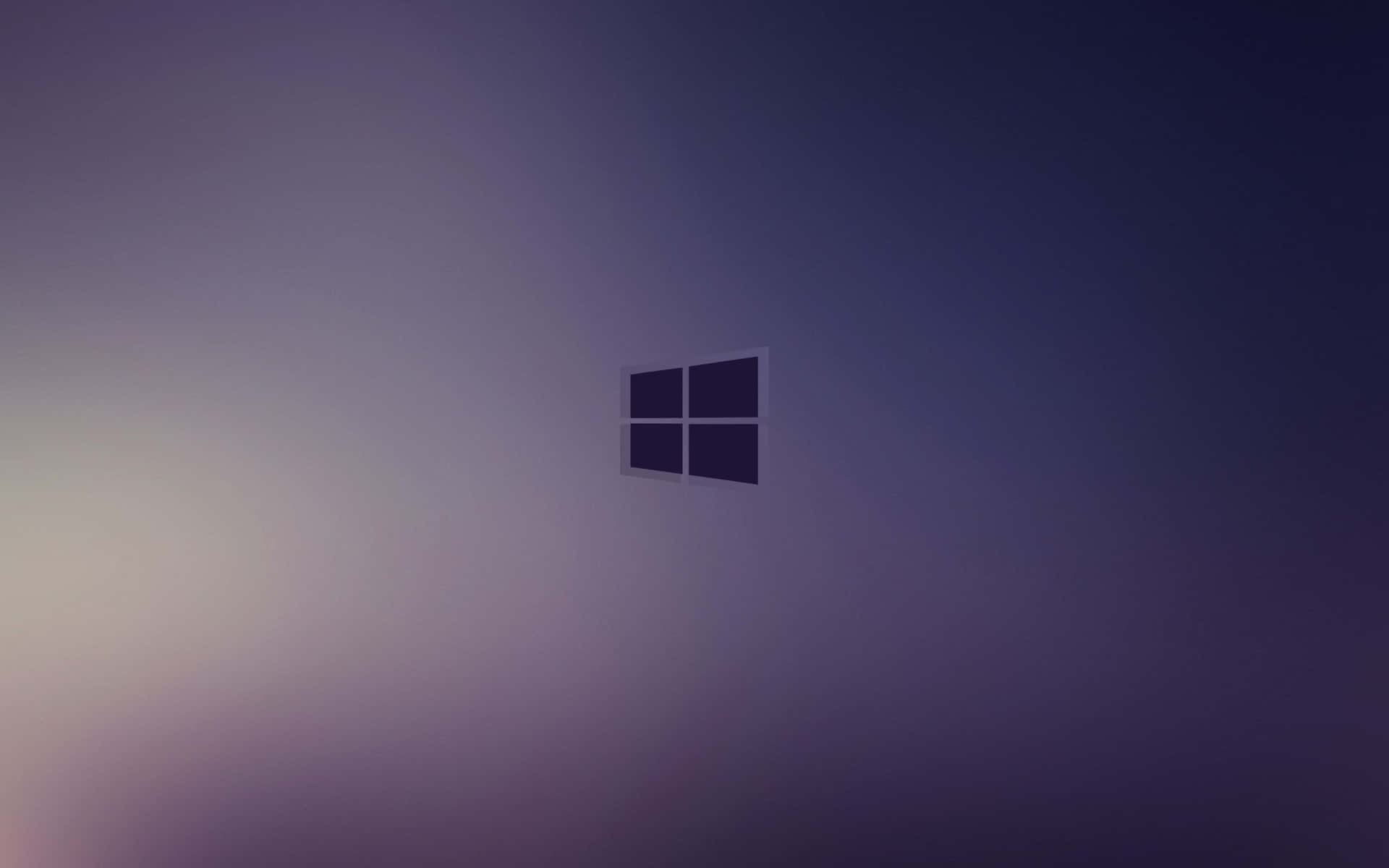 Mørkeblå Windows 1.0 Vision. Wallpaper