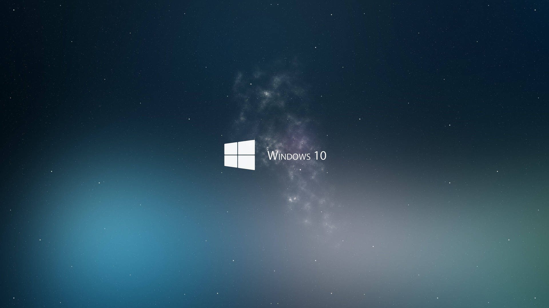 Windows 10 logo in white 4k wallpaper.