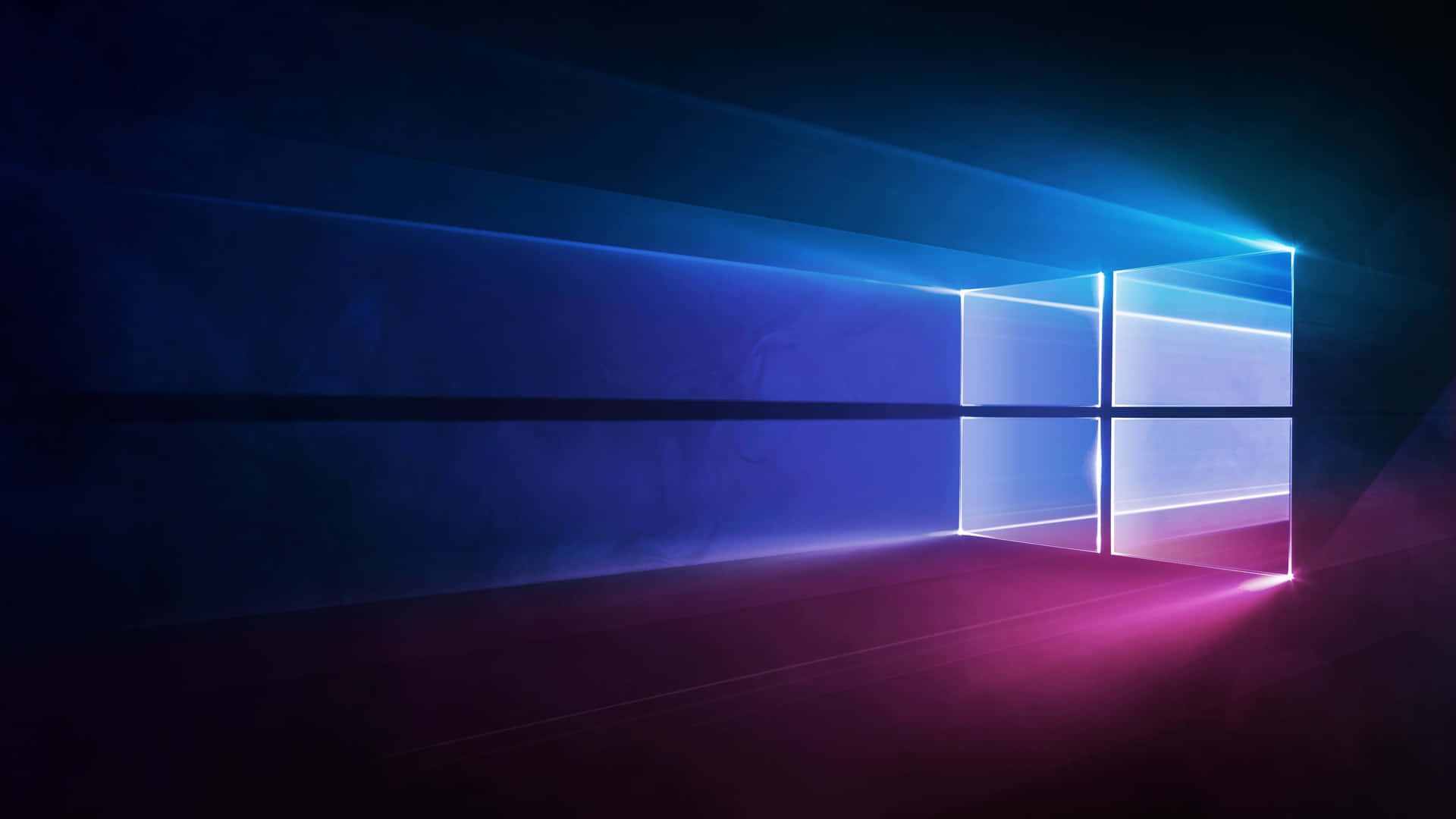 Mystiskanattlampor Pryder En Väg I Windows 10