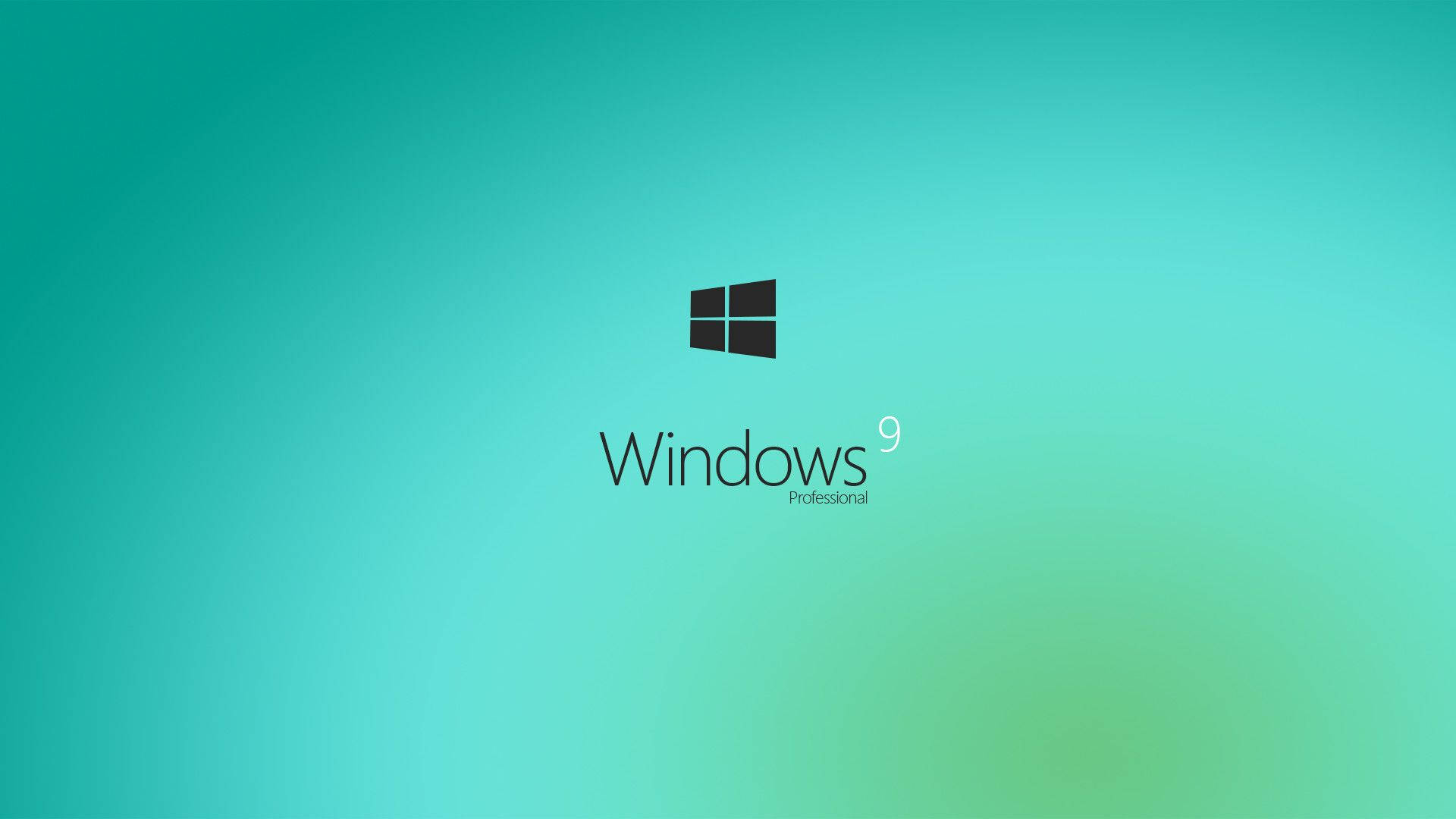 Windows 10 green background Wallpaper