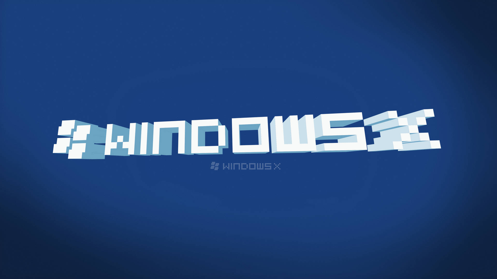 Windows 10 Hd Blue X Wallpaper