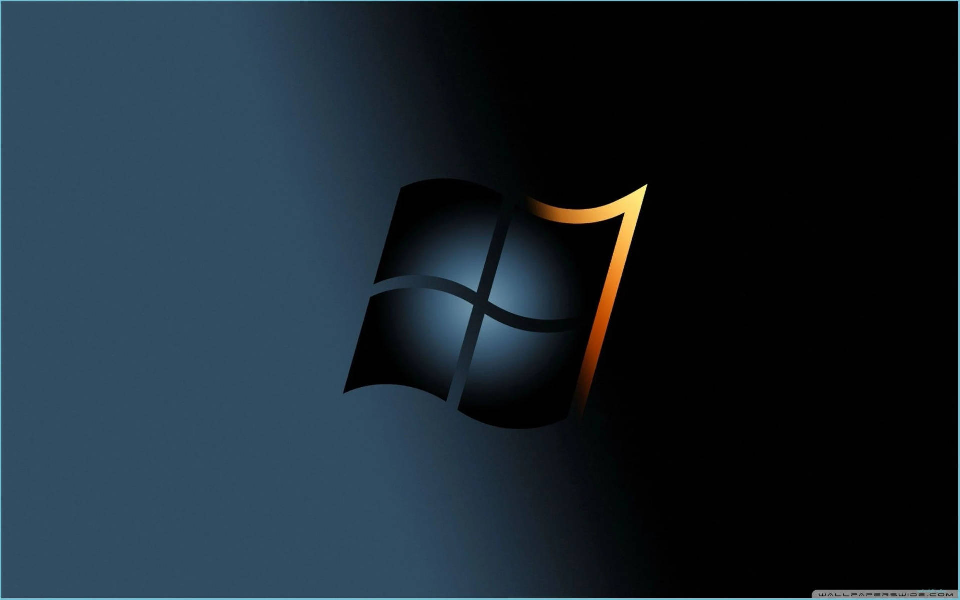 Windows 11 4K Sort Logo-Tapet: Skab et moderne udseende på din skærm med dette skarpe 4K-tapet med Windows 11-logoet. Wallpaper