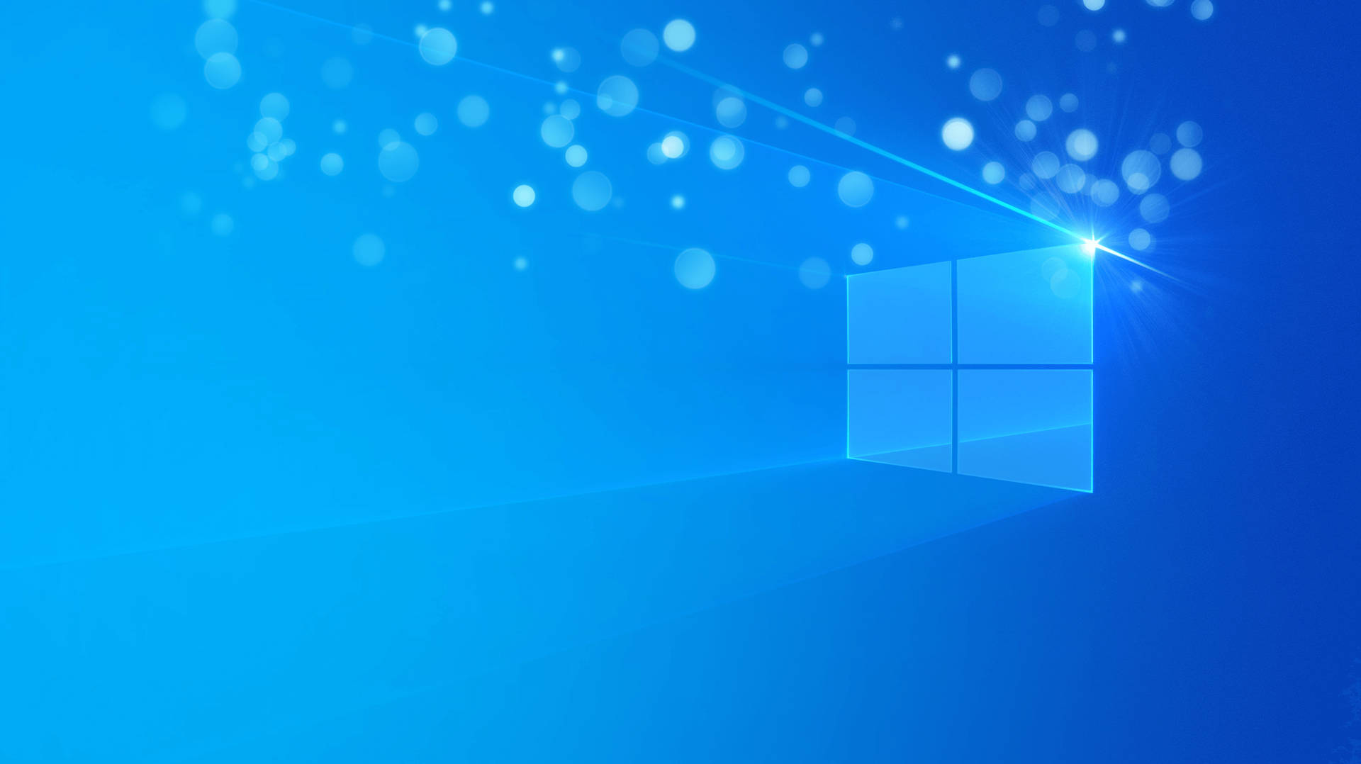 Windows 11 4k Blue Sparkles