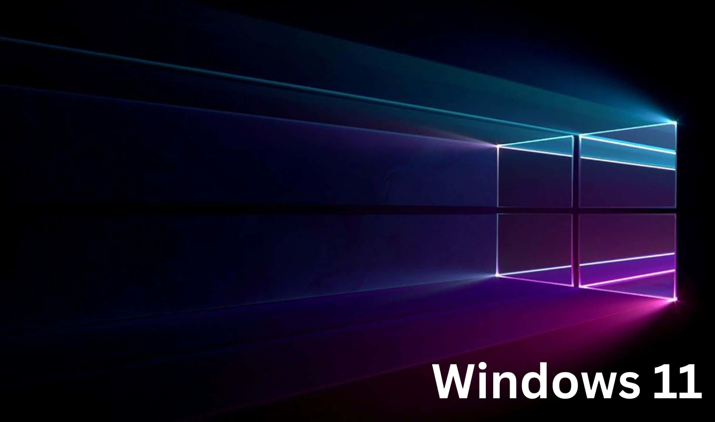 Bleibensie Auf Dem Neuesten Stand Der Technologie Von Windows 11.