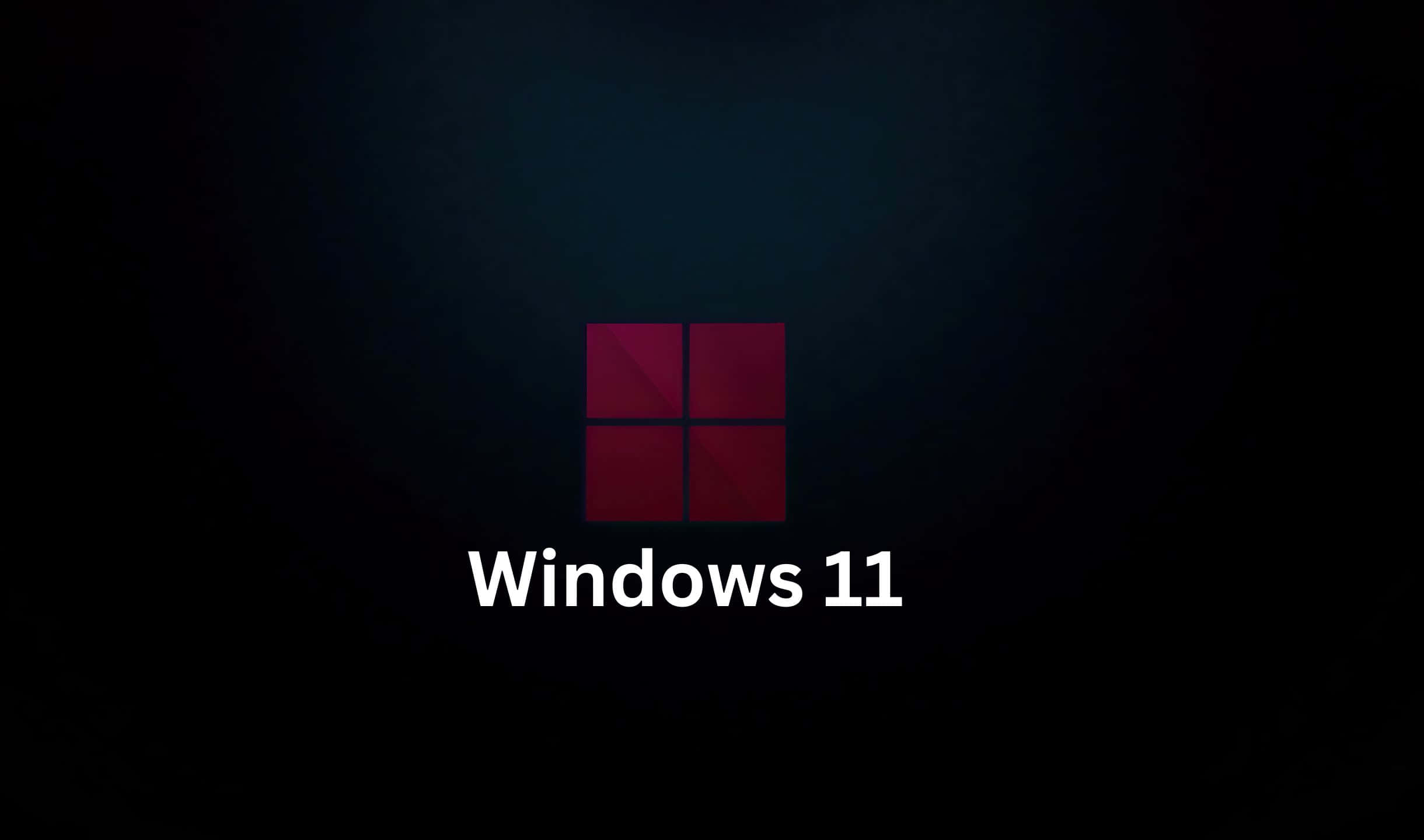 Opdagdet Nye Udseende Af Windows 11.