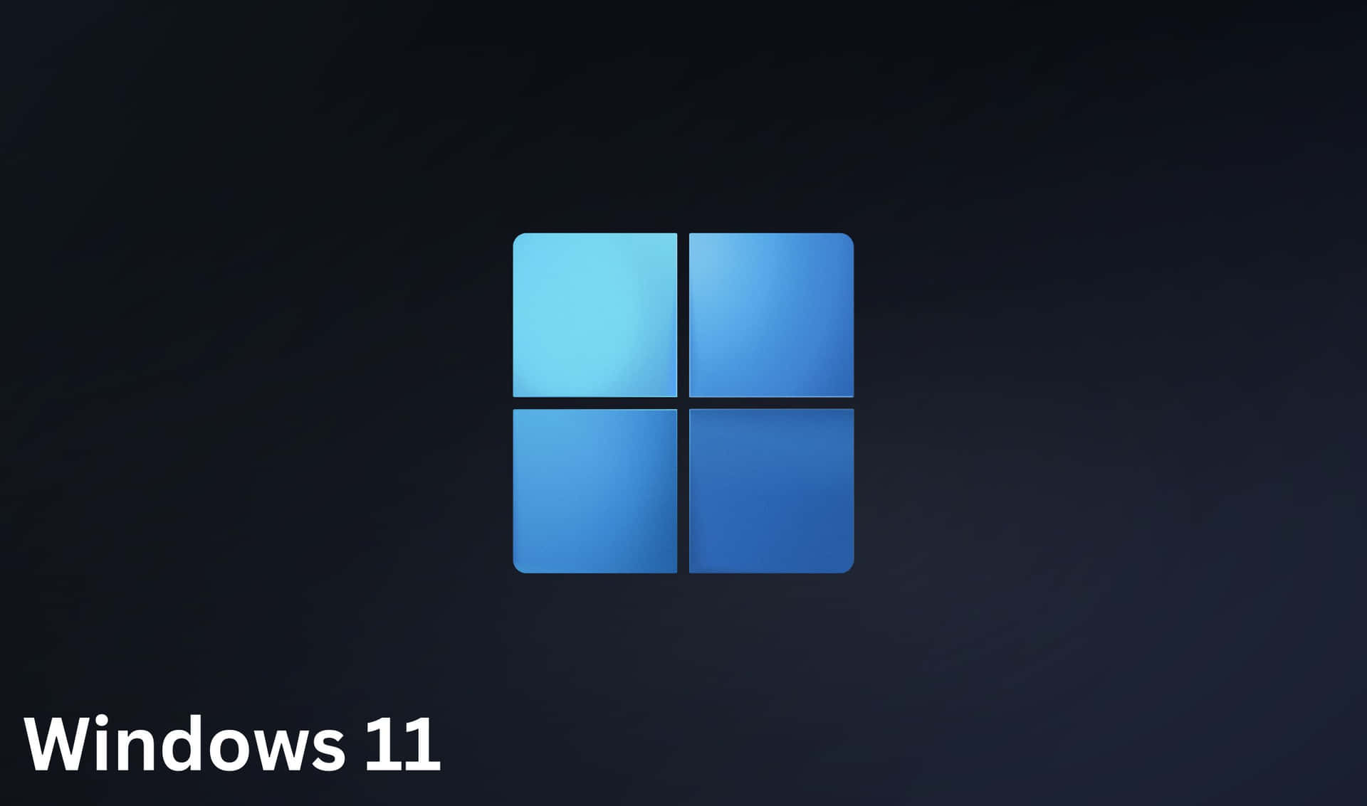 Logotipodo Windows 10 Com Quadrados Azuis