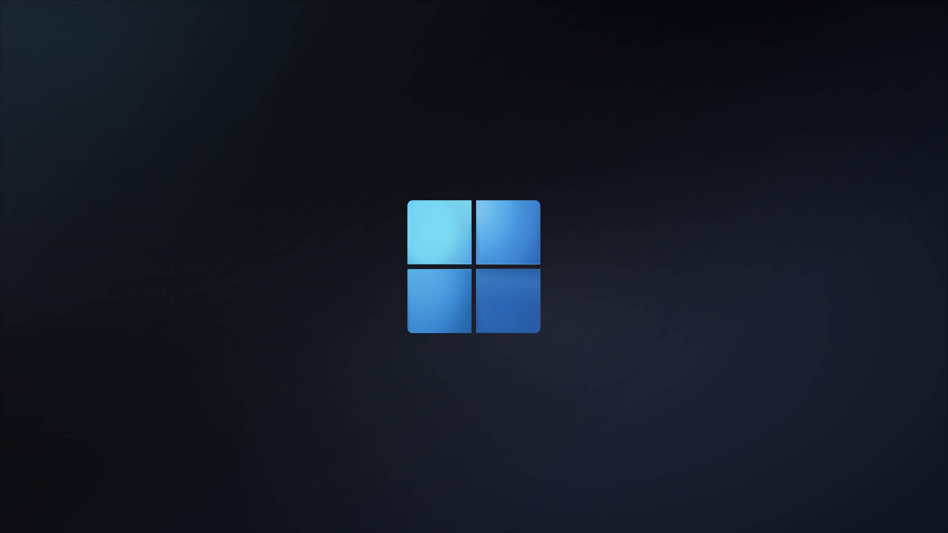 Windows 11 Mörkblå. Wallpaper