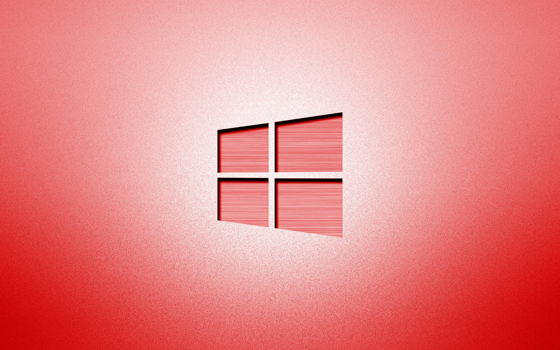 Windows 11 Logo With Red And Pink Wallpaper