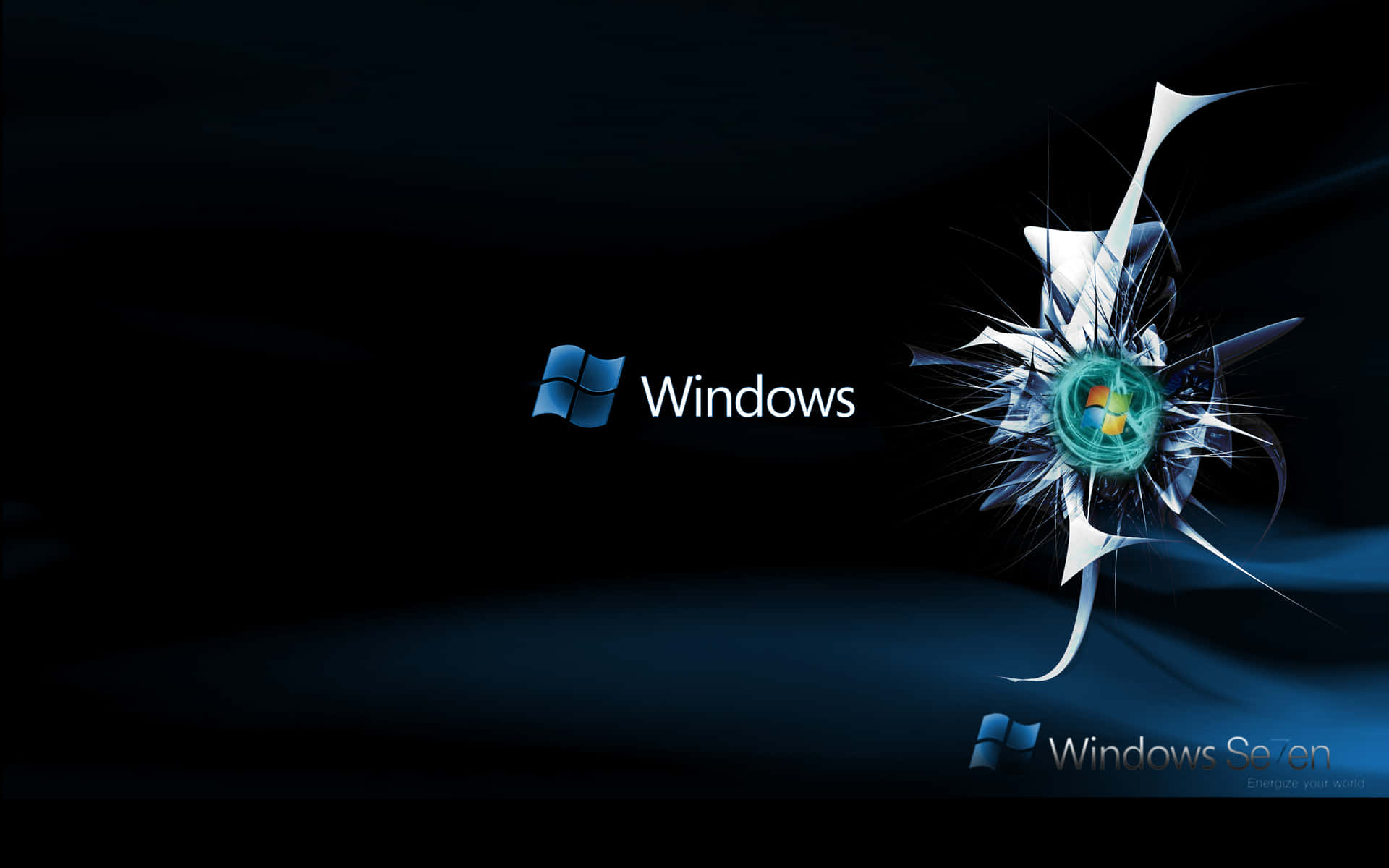 Nyden Ren Og Skarp Desktop-oplevelse Med Windows 7.