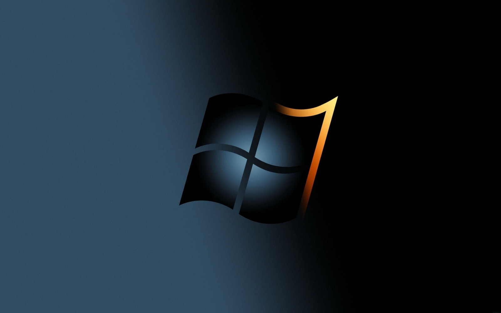 Denstilrena Gränssnittet Av Det Kända Operativsystemet Windows 7.