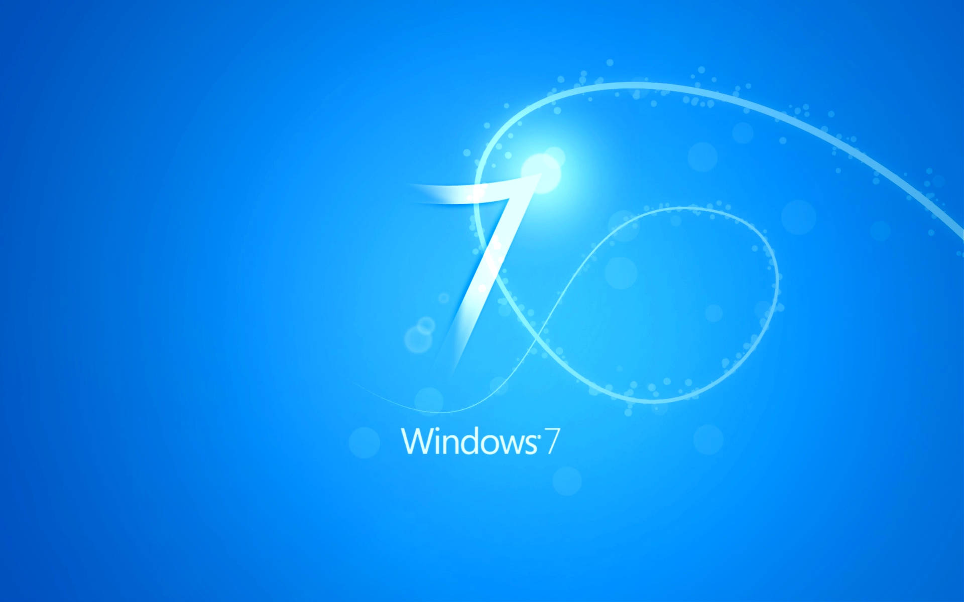 Windows 7 Bright Blue Screen