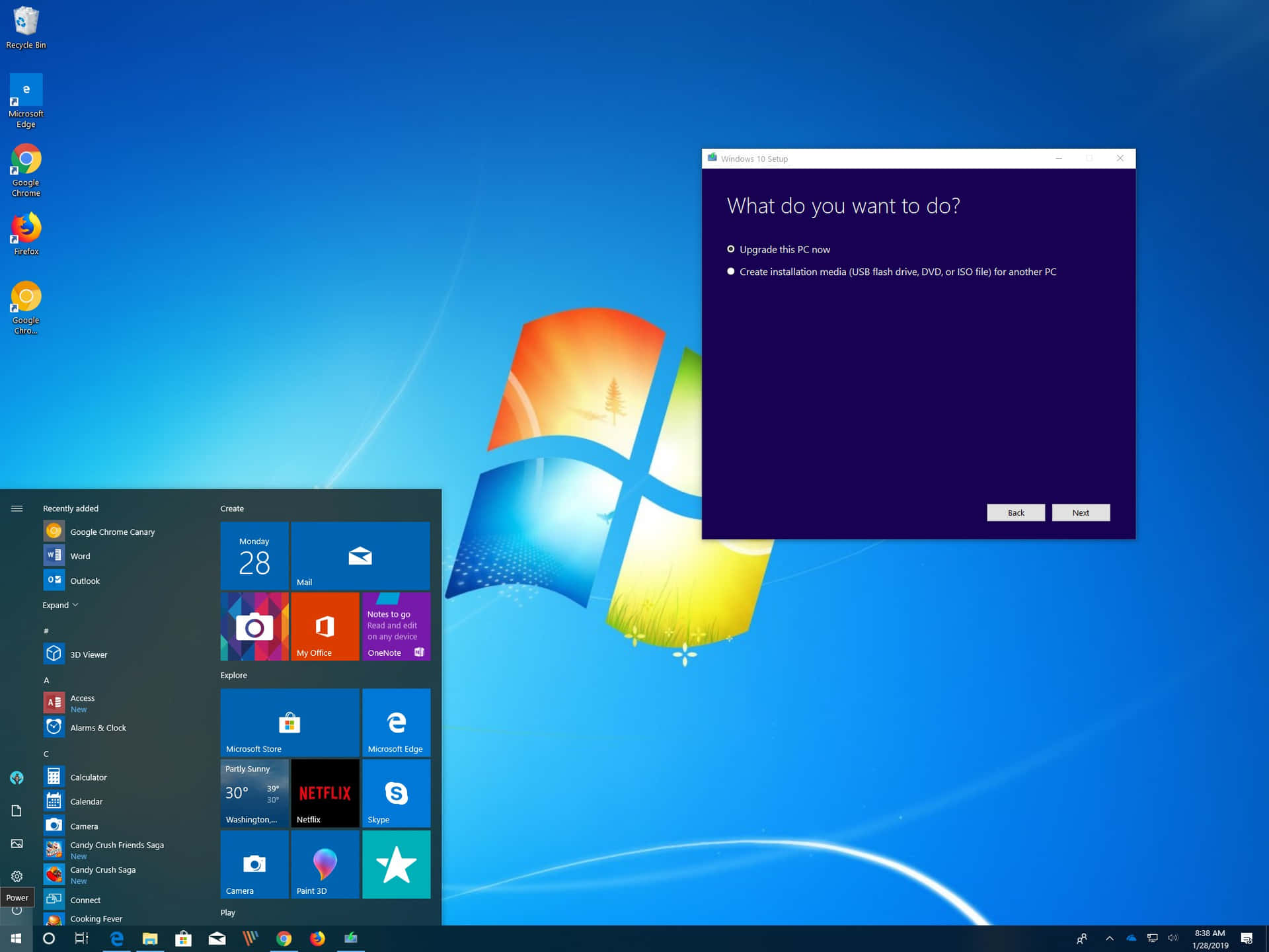 Dasneueste Und Aktualisierte Betriebssystem Windows 7