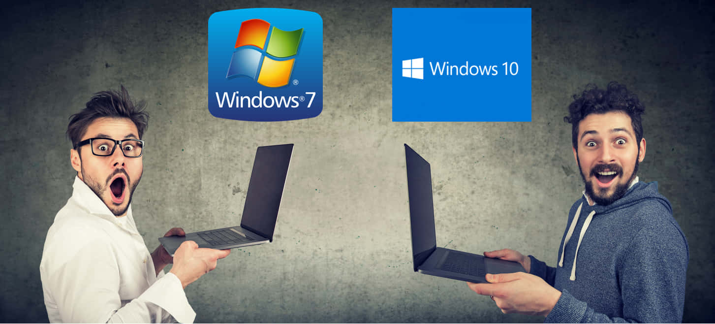 Nyd de levende farver af Windows 7's blomstermønster!