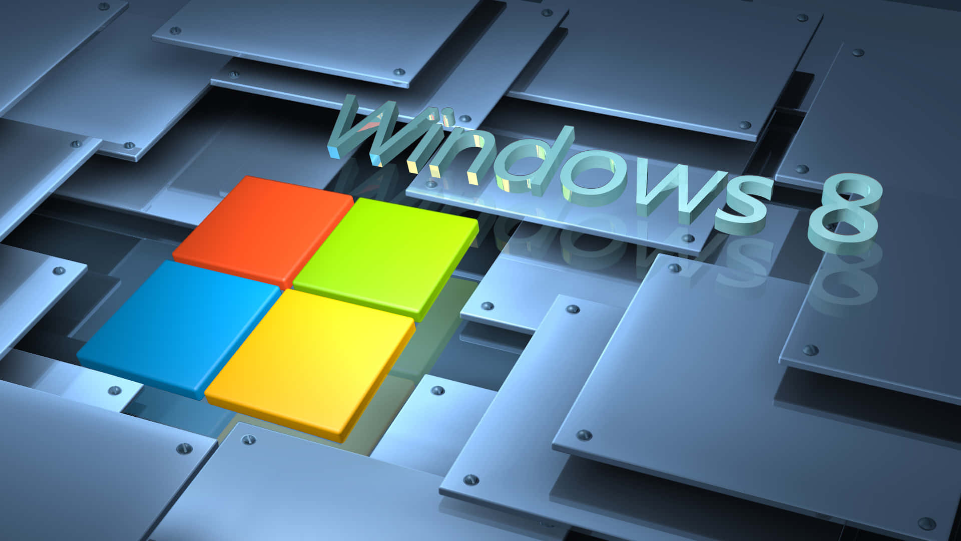 Sleek Windows 8 geometric background