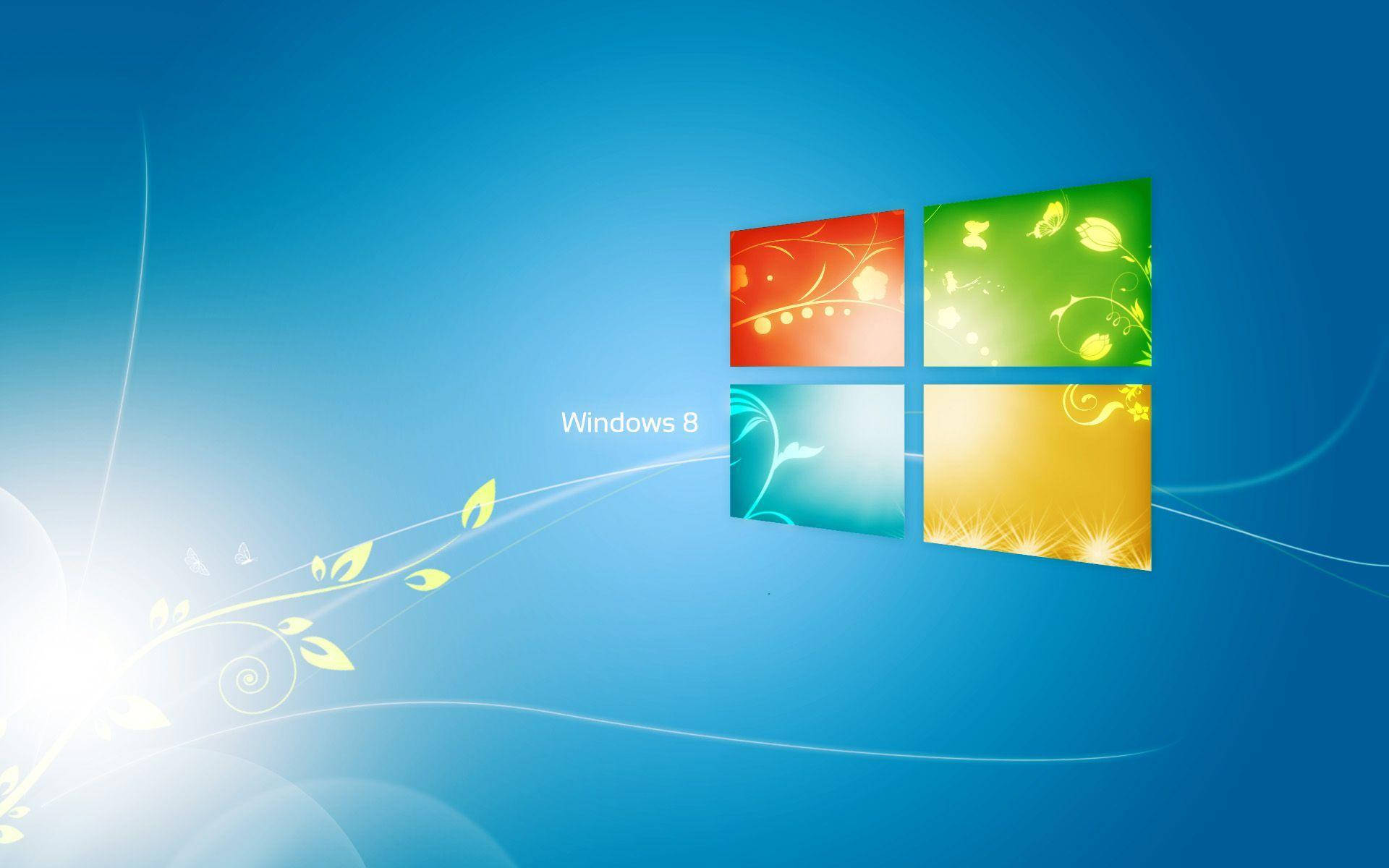 Windows 8 Desktop Interface Wallpaper